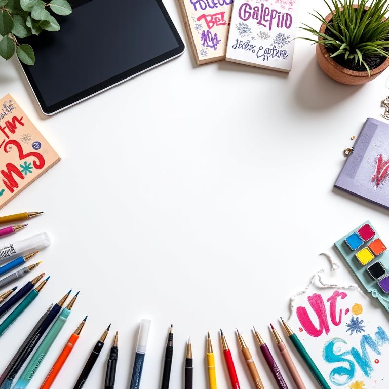 Atelier de lettrage artistique