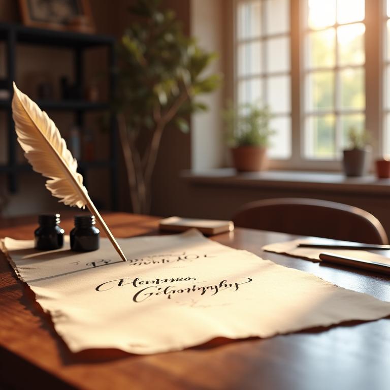 Atelier de calligraphie LierreArt Studios