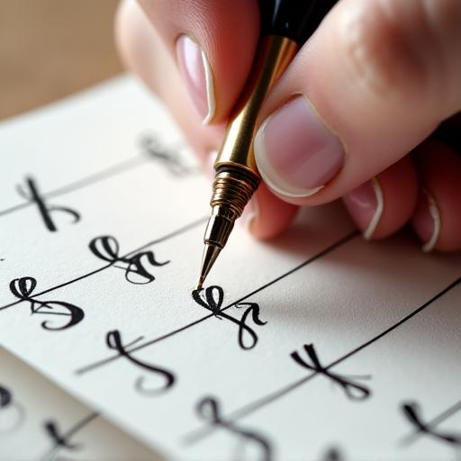 Cours de calligraphie débutant