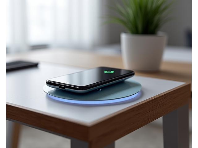 Mobiliario inteligente con carga inalámbrica
